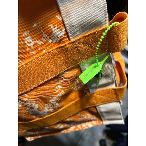 Hermès Bora Bora Orange Canvas Tote Bag Cheval Spree Print - Picture 12 of 16